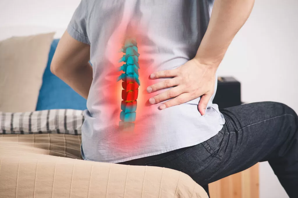 Stand up to your back pain! PT can help relieve chronic low back pain.