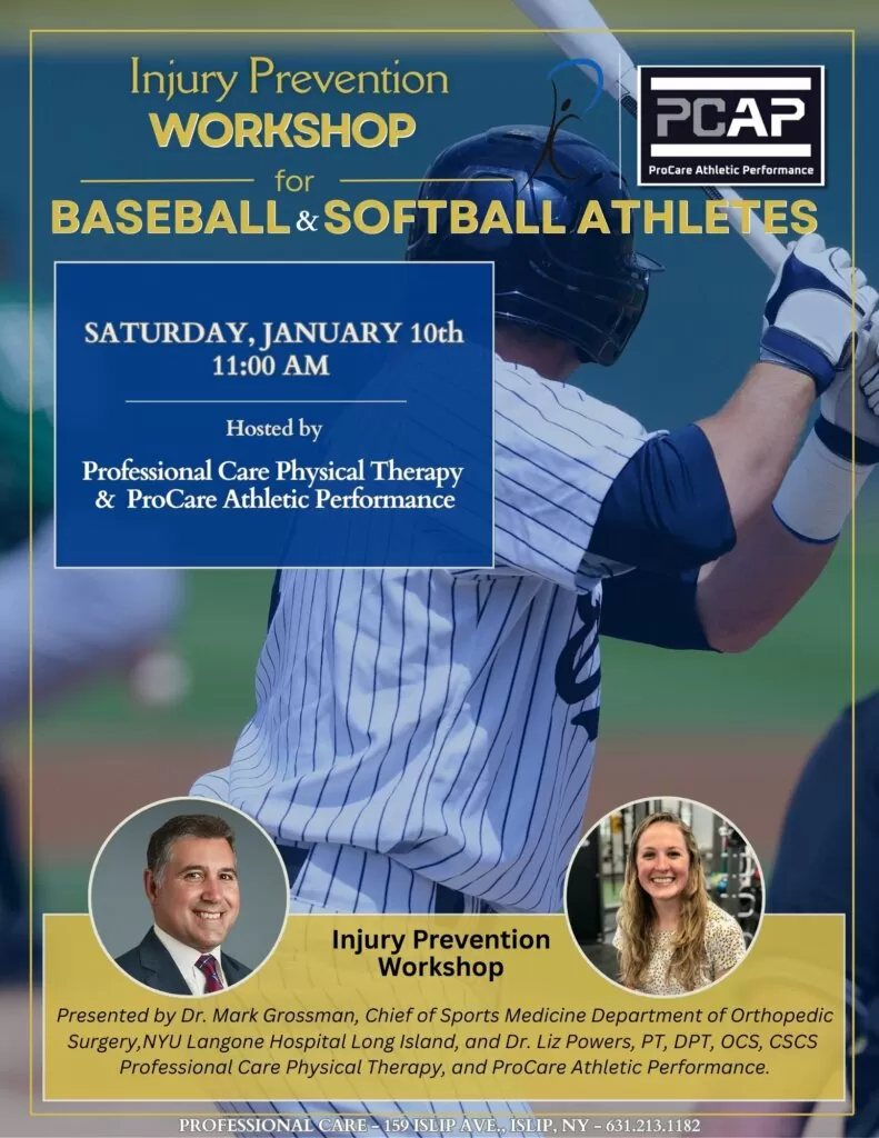 Baseball/Softball injury prevention program